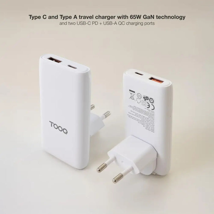 Монитор TooQ TQWC-GANSL65W1A1C Бял 65 W