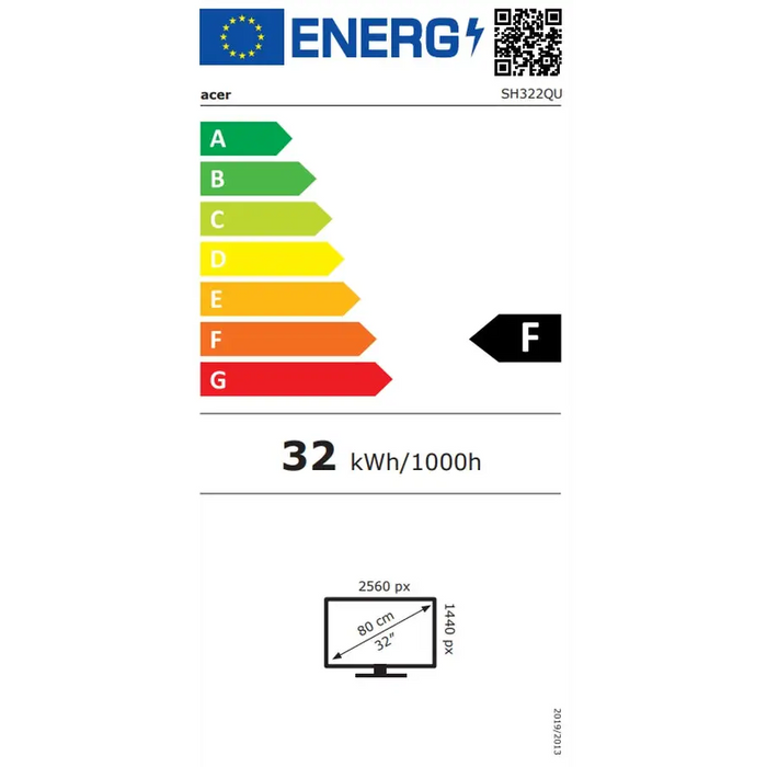 Монитор Acer SH322QUAbmiphux 31.5’ IPS LED
