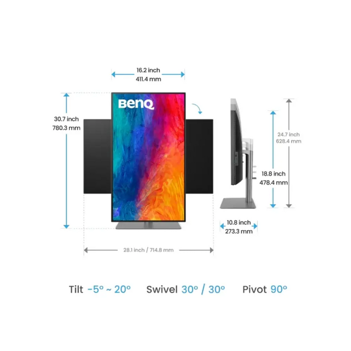 Монитор BenQ PD3225U 32’’ Wide IPS 4K HDMI DP Thunderbolt 3