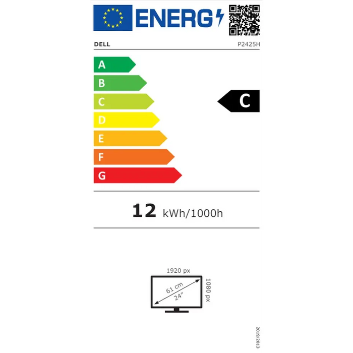 Монитор Dell P2425H 23.8’ Full HD LED IPS