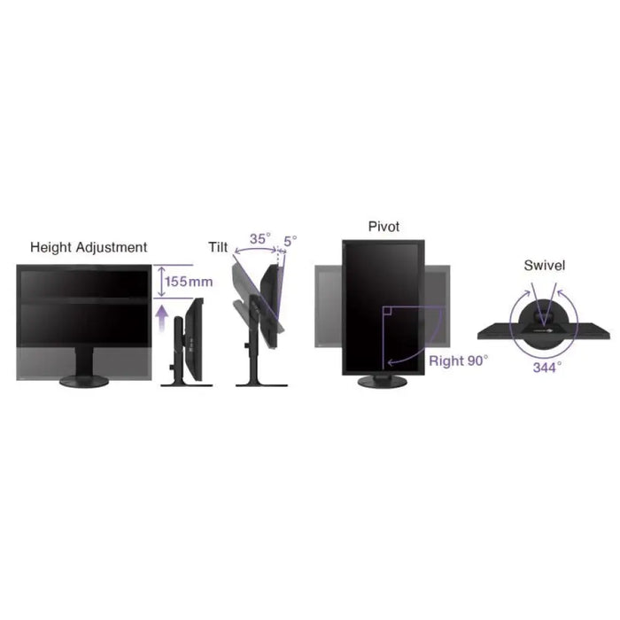 Монитор EIZO ColorEdge CG2700S IPS 27 inch Черен