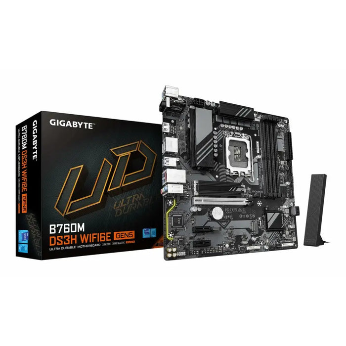 Монитор Gigabyte B760M DS3H WF6E GEN5 4096 x 2304 px