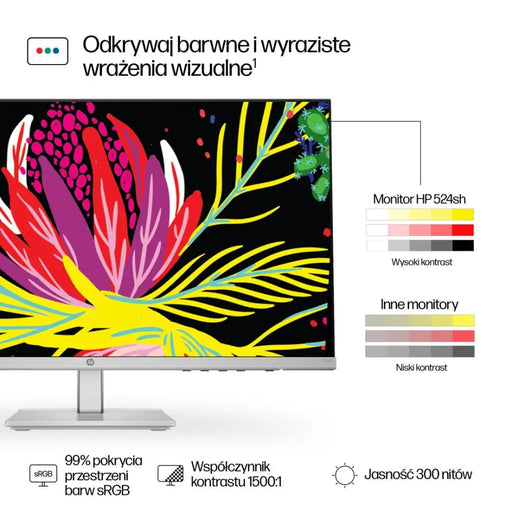 Монитор HP 23,8 инча Series 5 FHD с регулиране