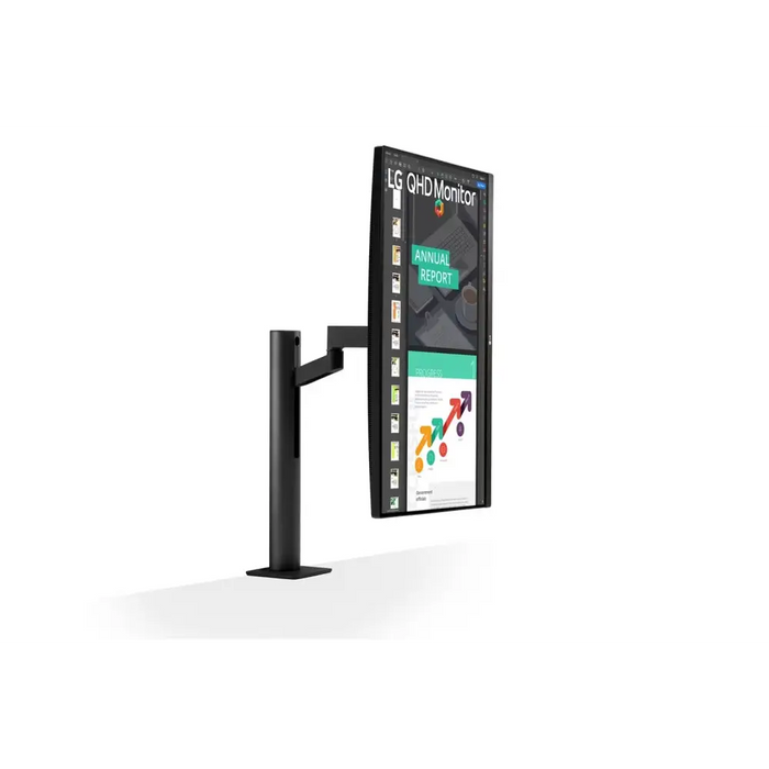 Монитор LG 27QN880P-B 27’ Wide LED QHD Ergo