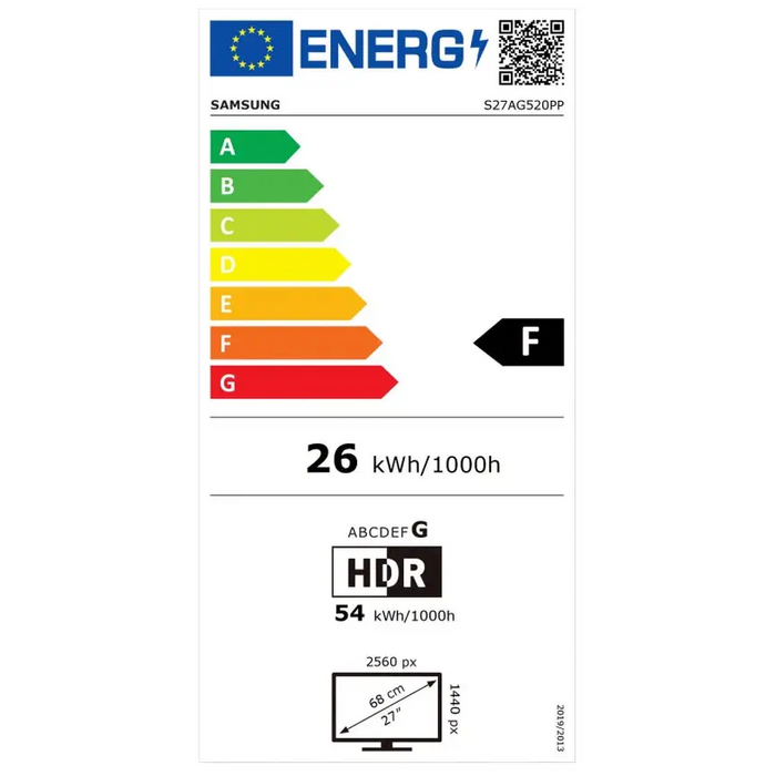 Монитор Samsung 27AG520 27’ Odyssey G5 IPS 165 Hz