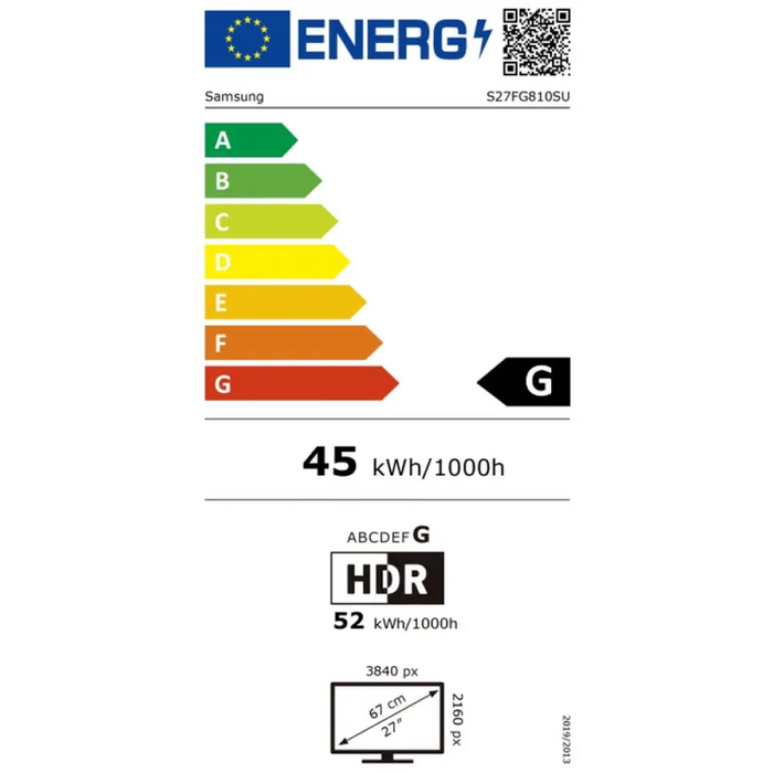 Монитор SAMSUNG Odyssey OLED G8 - 27 inch QD-OLED