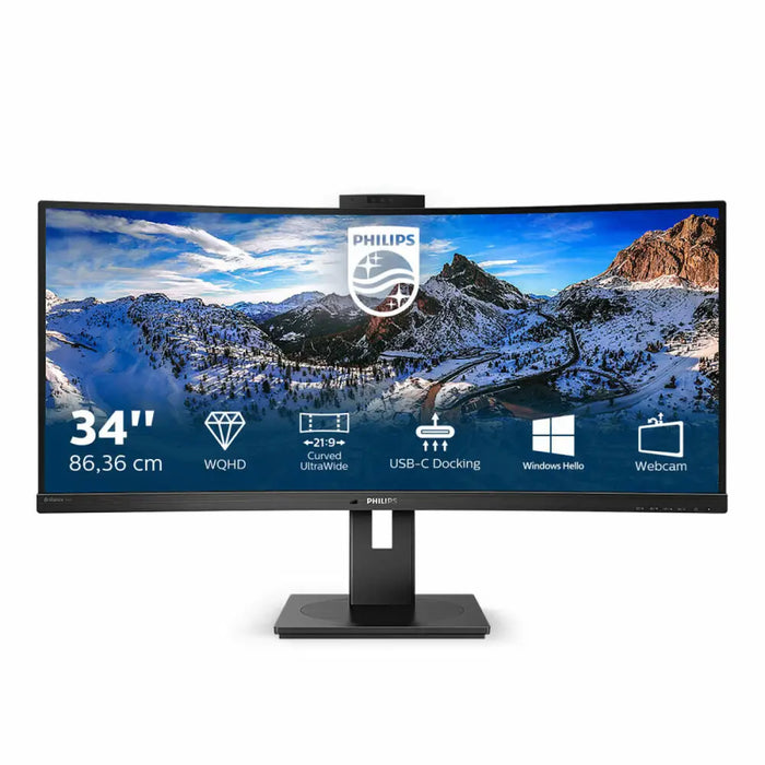 Монитор Videowall Philips 346P1CRH/00 LCD UltraWide Quad HD