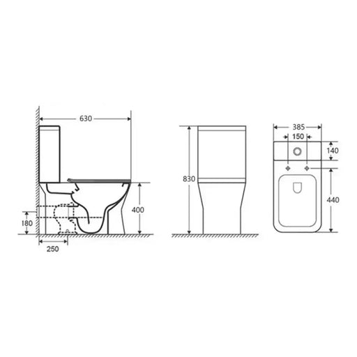 МОНОБЛОК INTER CERAMIC 7837P