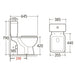 МОНОБЛОК INTER CERAMIC 8036 S PP RIMLESS INTER CERAMIC 8036