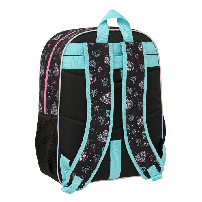 Училищна чанта Monster High Черен 33 x 42 x 14 cm