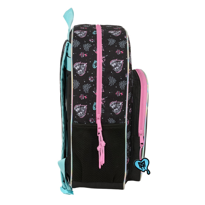 Училищна чанта Monster High Черен 33 x 42 x 14 cm