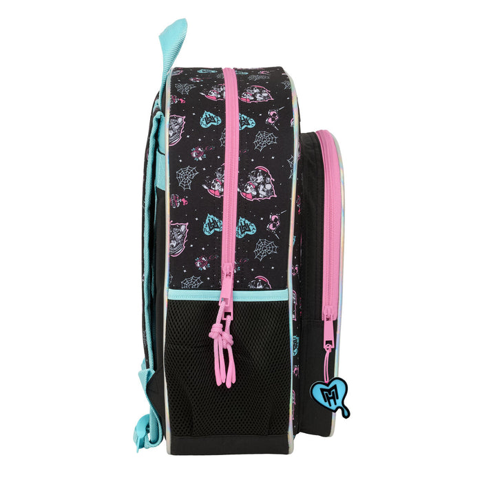 Училищна чанта Monster High Черен 32 x 38 x 12 cm