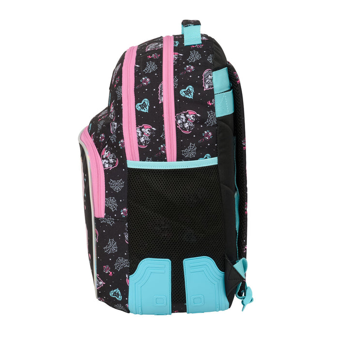 Училищна чанта Monster High Черен 32 x 42 x 15 cm