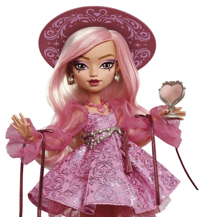Кукла Monster High Moonspell Magic - Carina Song, с розов тоалет и магически аксесоари