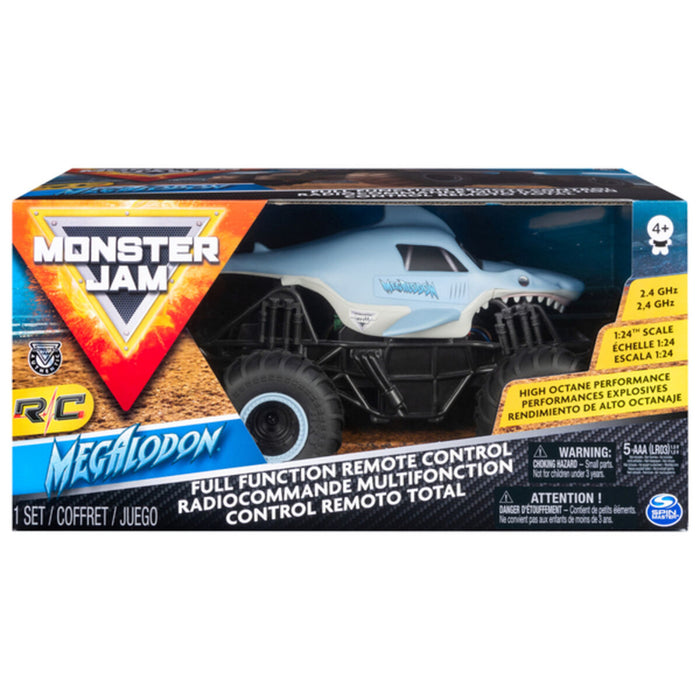 Кола с Радиоуправление Monster Jam Megalodon 1:24