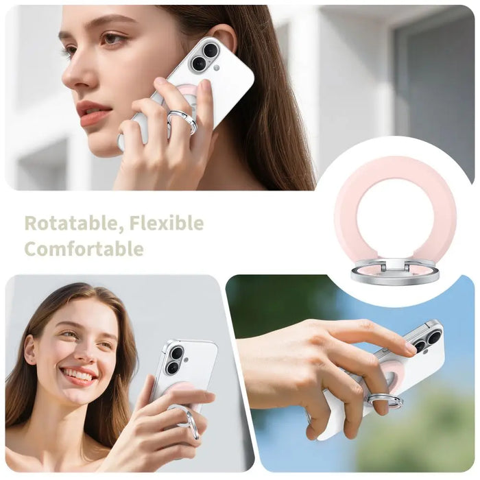 Монтаж Tech-Protect mmR500 MagSafe - розов