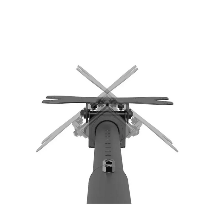 Монтаж за таван с плосък екран Neomounts (Височина: 106-156