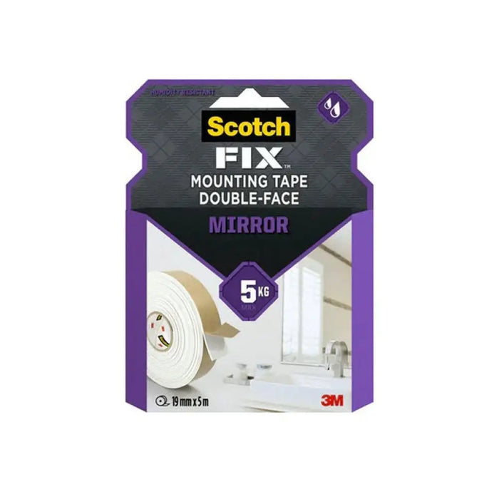 МОНТАЖНА ЛЕНТА ЗА БАНЯ 19 MM X 5,0 M (2KG/30CM) SCOTCH