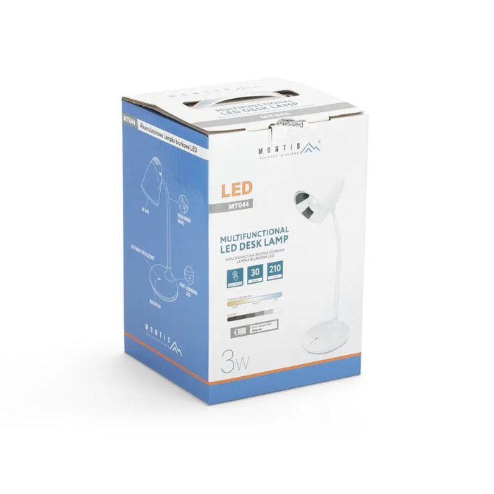Montis Многофункционална акумулаторна LED настолна лампа