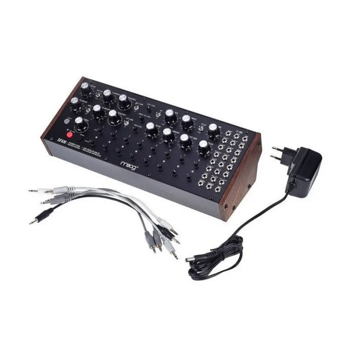 MOOG DFAM Аналогов синтезатор полумодулна дръм машина Черен
