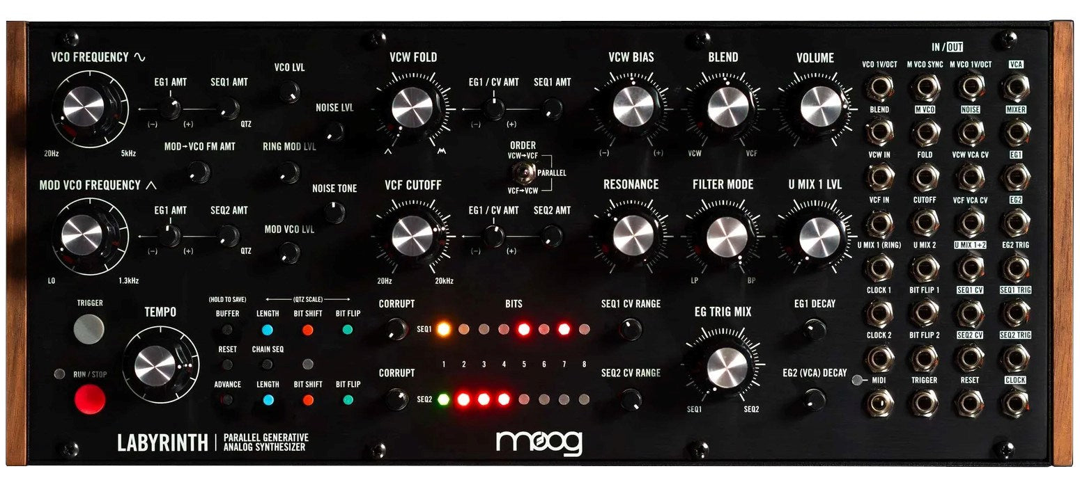 MOOG Labyrinth - полумодулен аналогов синтезатор