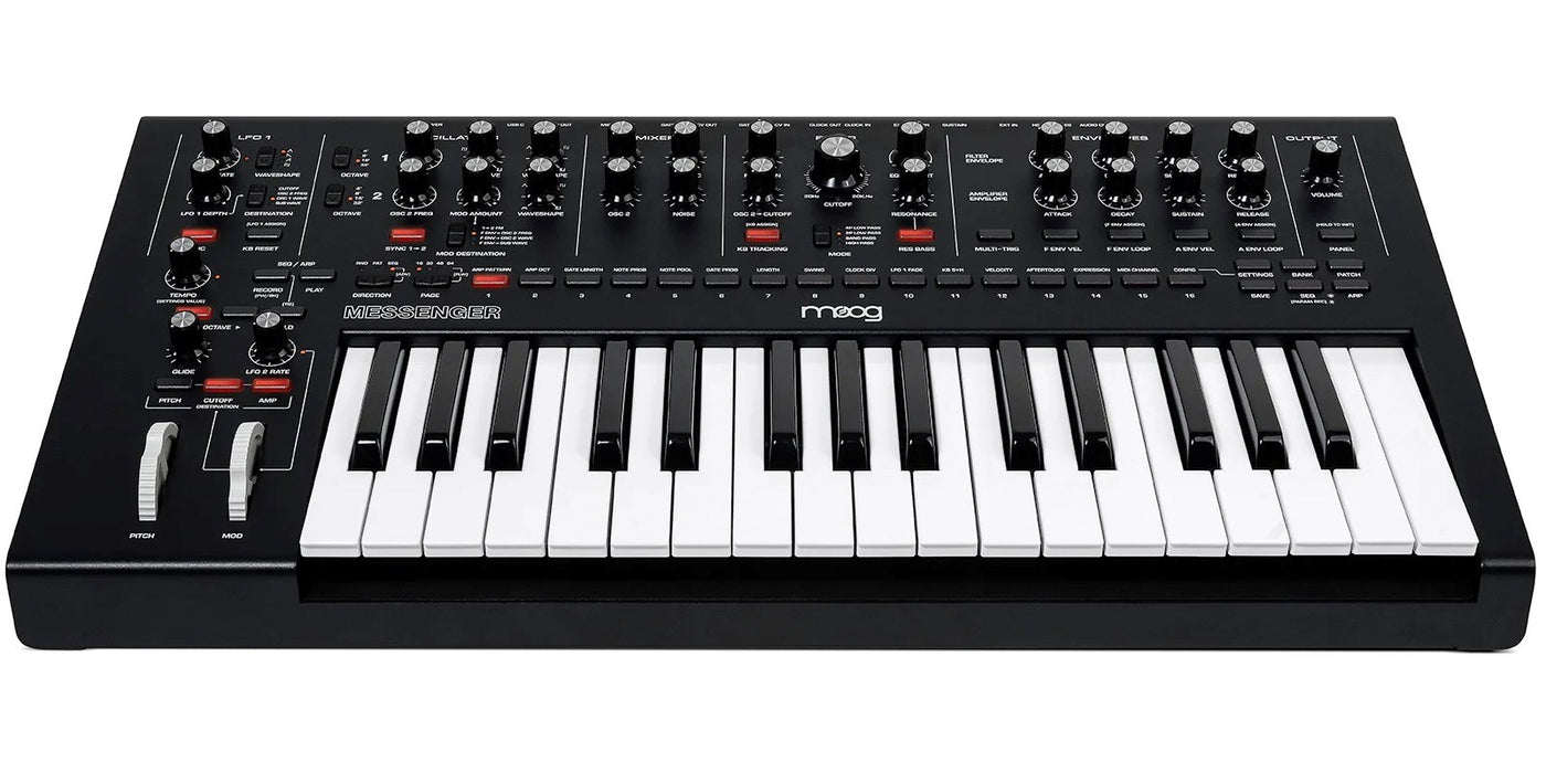 MOOG Messenger - монофоничен аналогов клавирен синтезатор