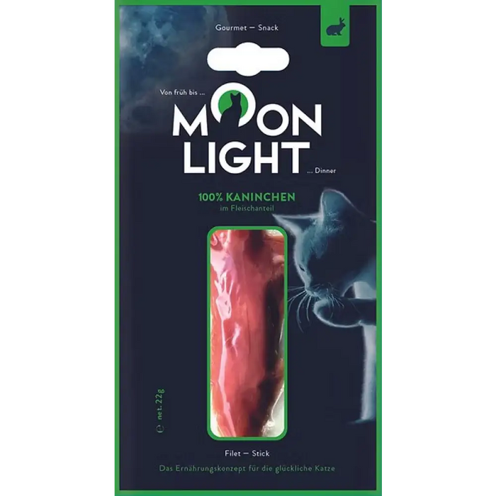 MOONLIGHT Dinner Rabbit Fillet - лакомство за котки - 22гр