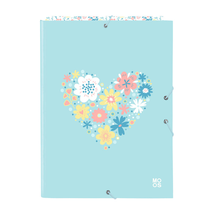 Папка с пръстени Moos Fiori Многоцветен A4 26 x 33.5 x 2.5 cm