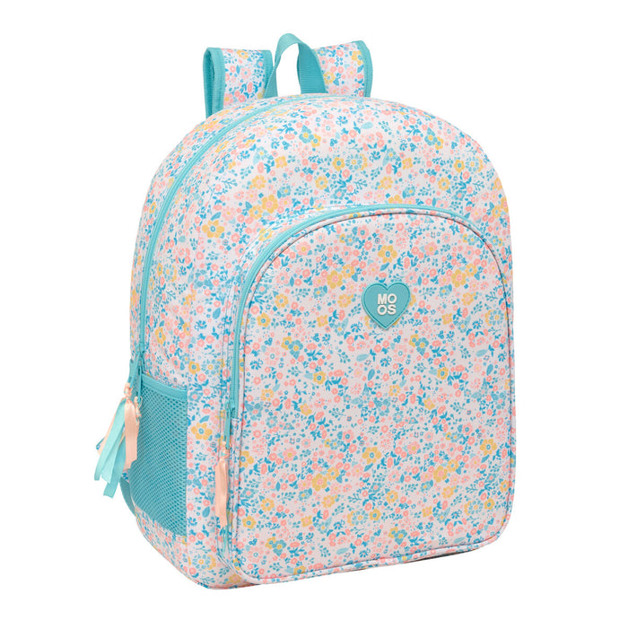 Училищна чанта Moos Fiori Многоцветен 33 x 42 x 14 cm