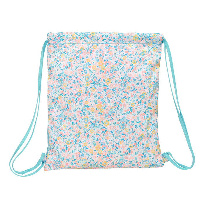 Раница с връвка Moos Fiori Многоцветен 35 x 40 x 1 cm
