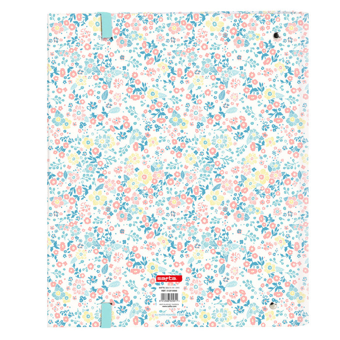 Папка с пръстени Moos Fiori Многоцветен 27 x 32 x 3.5 cm