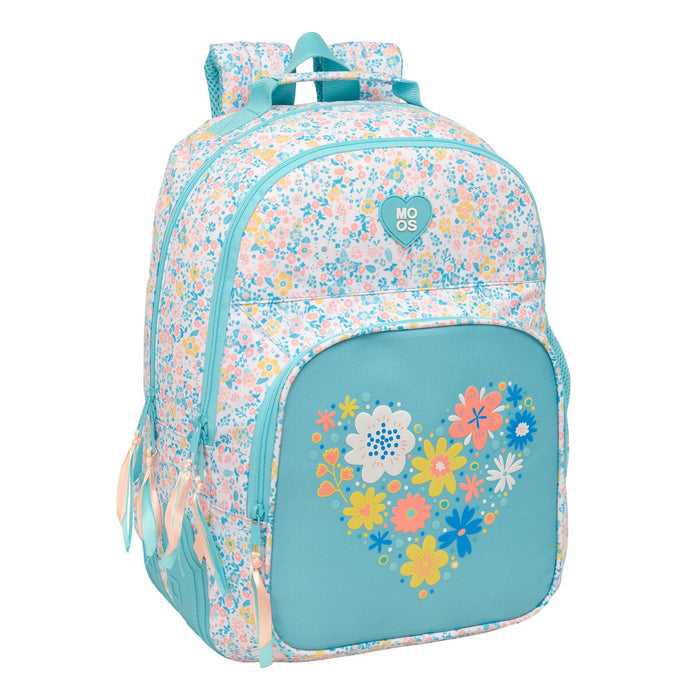 Училищна чанта Moos Fiori Многоцветен 32 x 42 x 15 cm