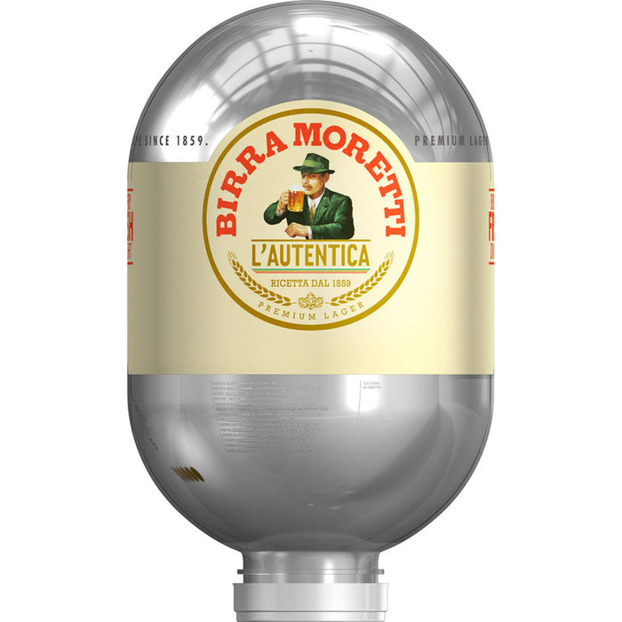Кег за наливна бира MORETTI 8L