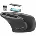 Мишка Mars Gaming MMWERGOPRO Черен