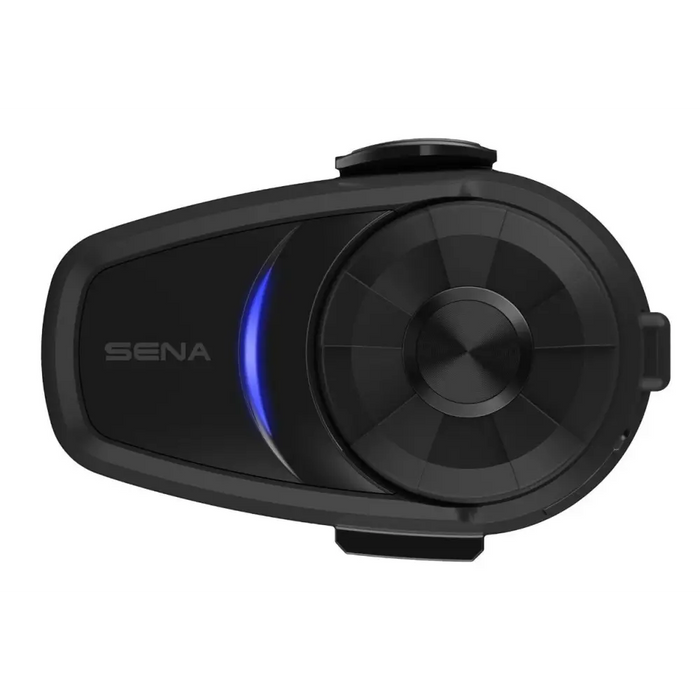 Мото домофон Sena 10S-01D 4 канала 1600 м Черен
