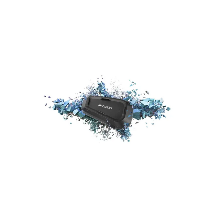 Мотоциклетен интерком Cardo Spirit HD 2 канала 600 м Черен