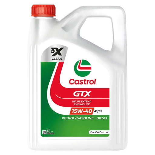 МОТОРНО МАСЛО 15W40 4L CASTROL GTX HIGH MILEAGE