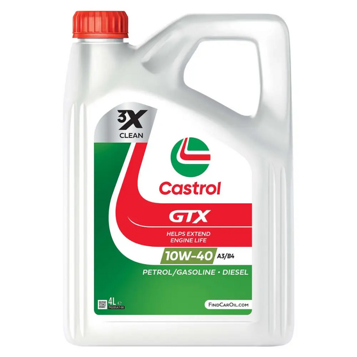МОТОРНО МАСЛО CASTROL GTX 10W40 4Л