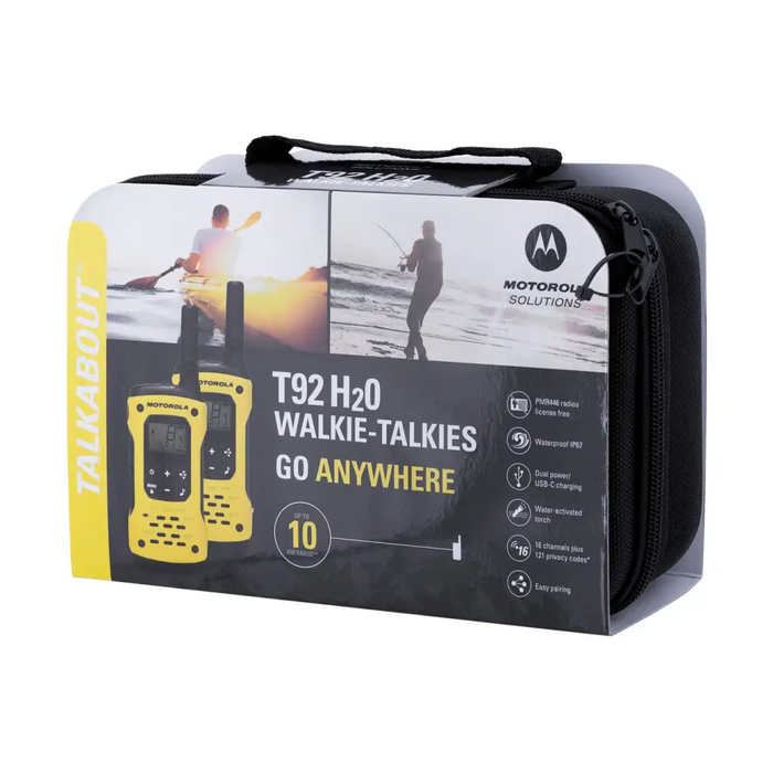 MOTOROLA RADIOTELEFON T92 H2O уоки-токи 16 канала 2 бр