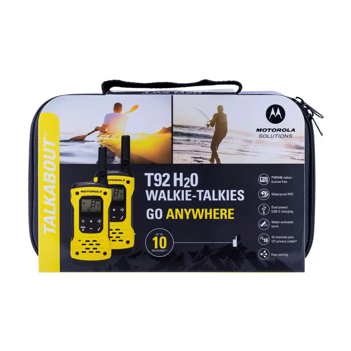 MOTOROLA RADIOTELEFON T92 H2O уоки-токи 16 канала 2 бр