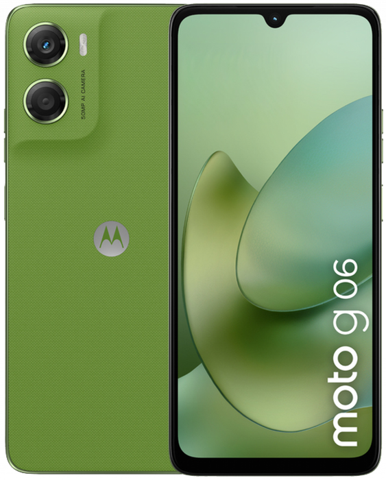 Смартфон Motorola Moto G06 4/128GB Tendril