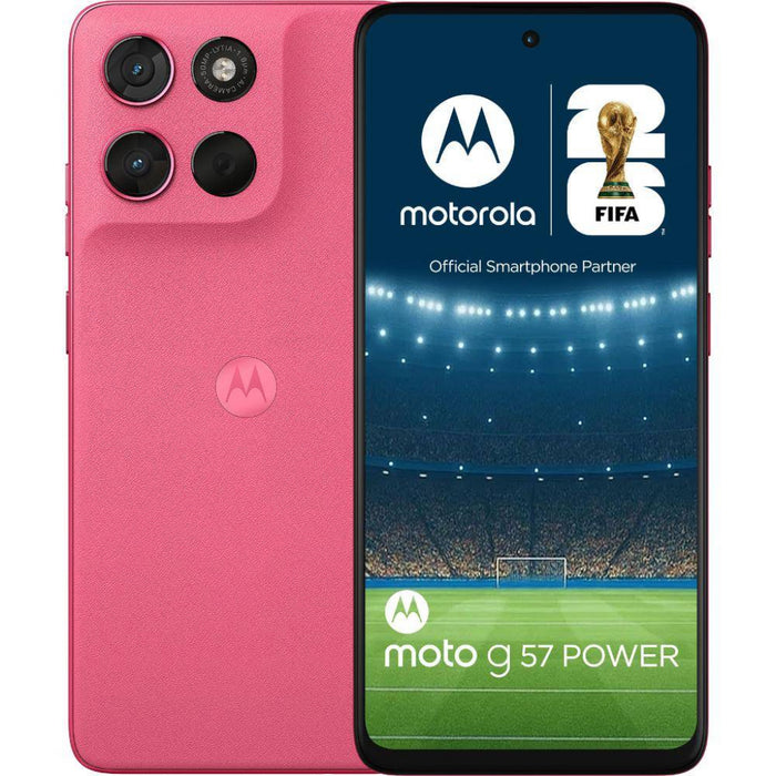 Смартфон Motorola Moto G57 Power 12/256 PANTONE Pink Lemonade