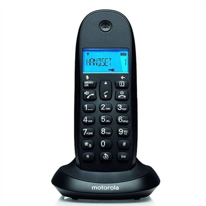 Безжичен телефон Motorola 107C1001CB+ Черен