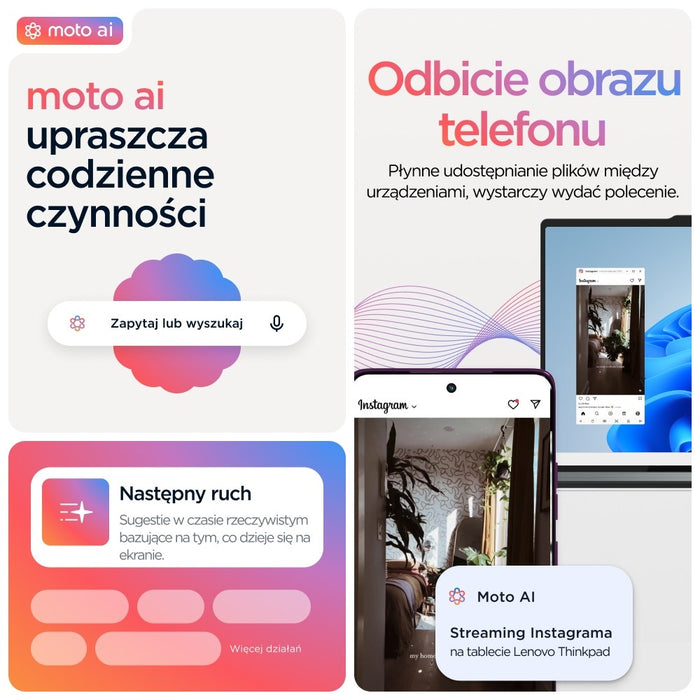 Motorola edge 60 pro 16,9 cm (6,67") Dual SIM Android 15 5G USB Type-C 12 GB 512 GB 6000 mAh Лилав