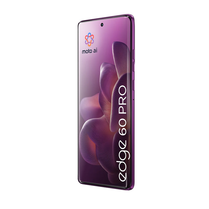 Motorola edge 60 pro 16,9 cm (6,67") Dual SIM Android 15 5G USB Type-C 12 GB 512 GB 6000 mAh Лилав