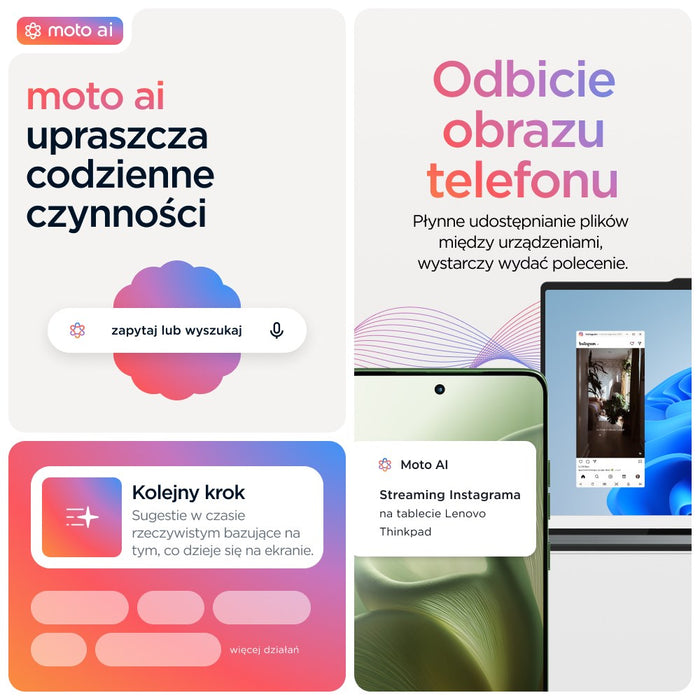 Motorola edge 60 16.9 см (6.67") Две SIM карти Android 15 5G USB Type-C 12 GB 512 GB 5200 mAh Зелен