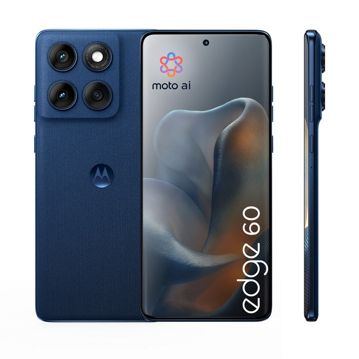 Motorola edge 60 16.9 см (6.67") Две SIM карти Android 15 5G USB Type-C 12 GB 512 GB 5200 mAh Син