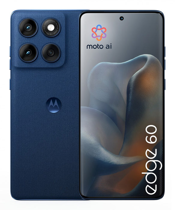 Motorola edge 60 16.9 см (6.67") Две SIM карти Android 15 5G USB Type-C 12 GB 512 GB 5200 mAh Син
