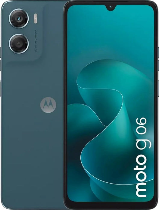 Motorola moto g06 17.5 см (6.88") Две SIM карти Android 15 4G USB Type-C 4 GB 64 GB 5200 mAh Син