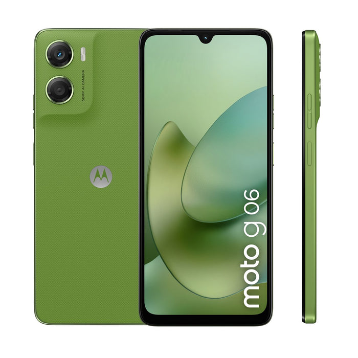 Motorola moto g06 17.5 см (6.88") Две SIM карти Android 15 4G USB Type-C 4 GB 128 GB 5200 mAh Зелен